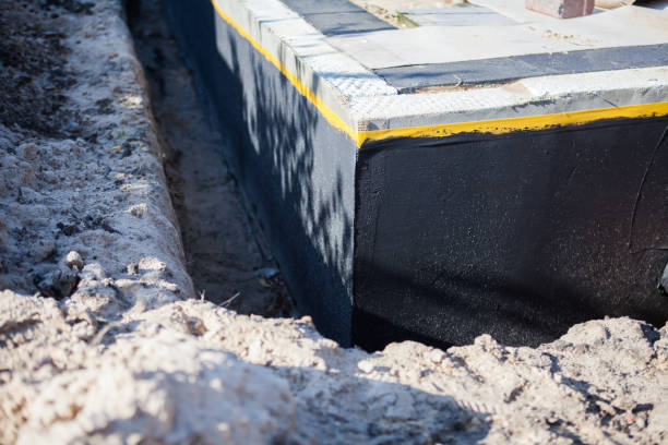 Professional Crawl Space Encapsulation technician working in Alamo, IN